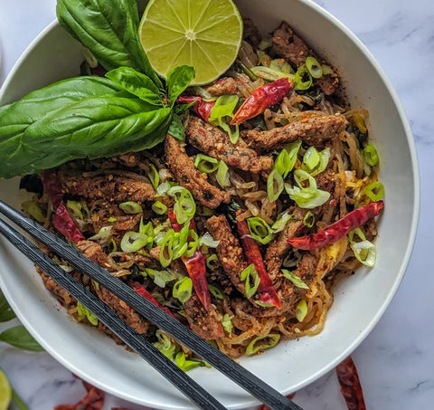 Keto Beef Japchae