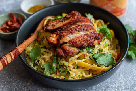 Tandoori Chicken w/ Korma Noodles