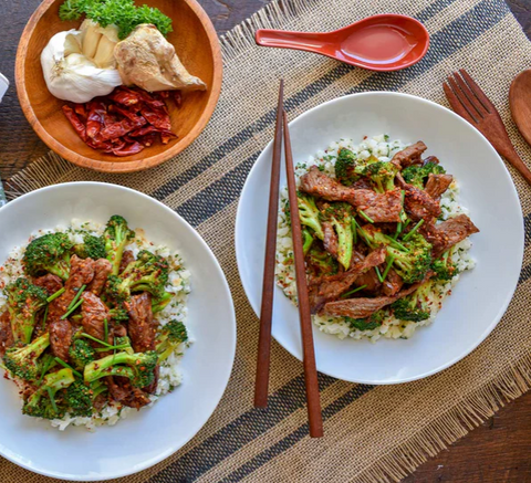 Firecracker Beef & Broccoli