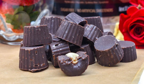 Keto Hazelnut Chocolate Candies