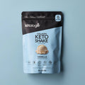 Vanilla Collagen Keto Shake with 12g collagen protein and 18g healthy fats, zero net carbs per serving