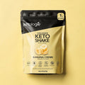 Banana Crème Collagen Keto Shake with grass-fed keto protein powder and healthy fats