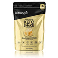 Banana Creme Collagen Keto Shake pack, keto protein powder.