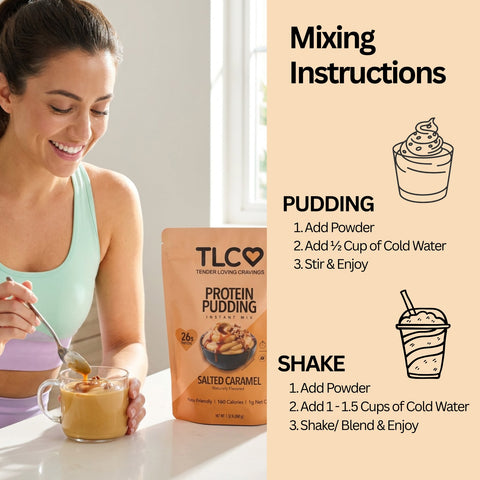 Protein Pudding Instant Mix Salted caramel