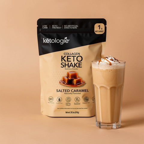 Salted Caramel Collagen Keto Shake