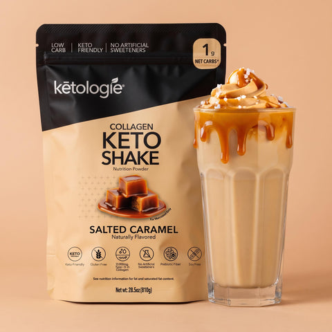 Salted Caramel Collagen Keto Shake