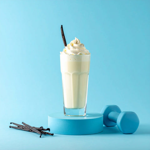 Vanilla Collagen Keto Shake with creamy texture and perfect keto macros.