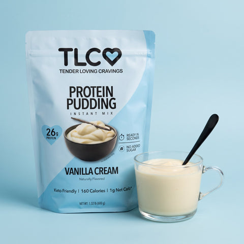 Protein Pudding Instant Mix Vanilla Cream
