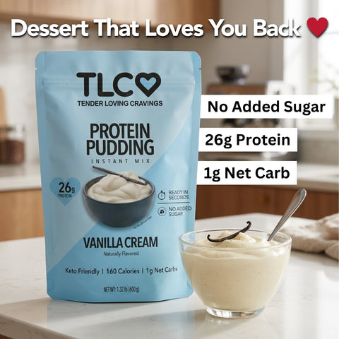 Protein Pudding Instant Mix Vanilla Cream