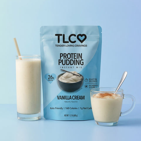 Protein Pudding Instant Mix Vanilla Cream