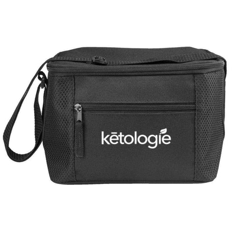 Ketologie cooler bag for travel and keto food storage.